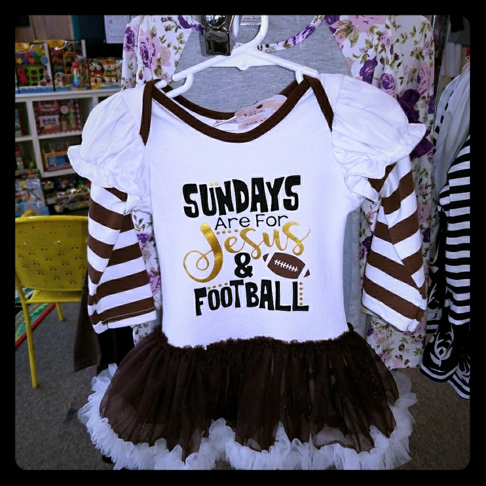 Toddler football outfit